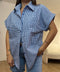 Camicia Vichy mezza manica