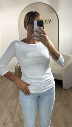 Maglia basic manica 3/4