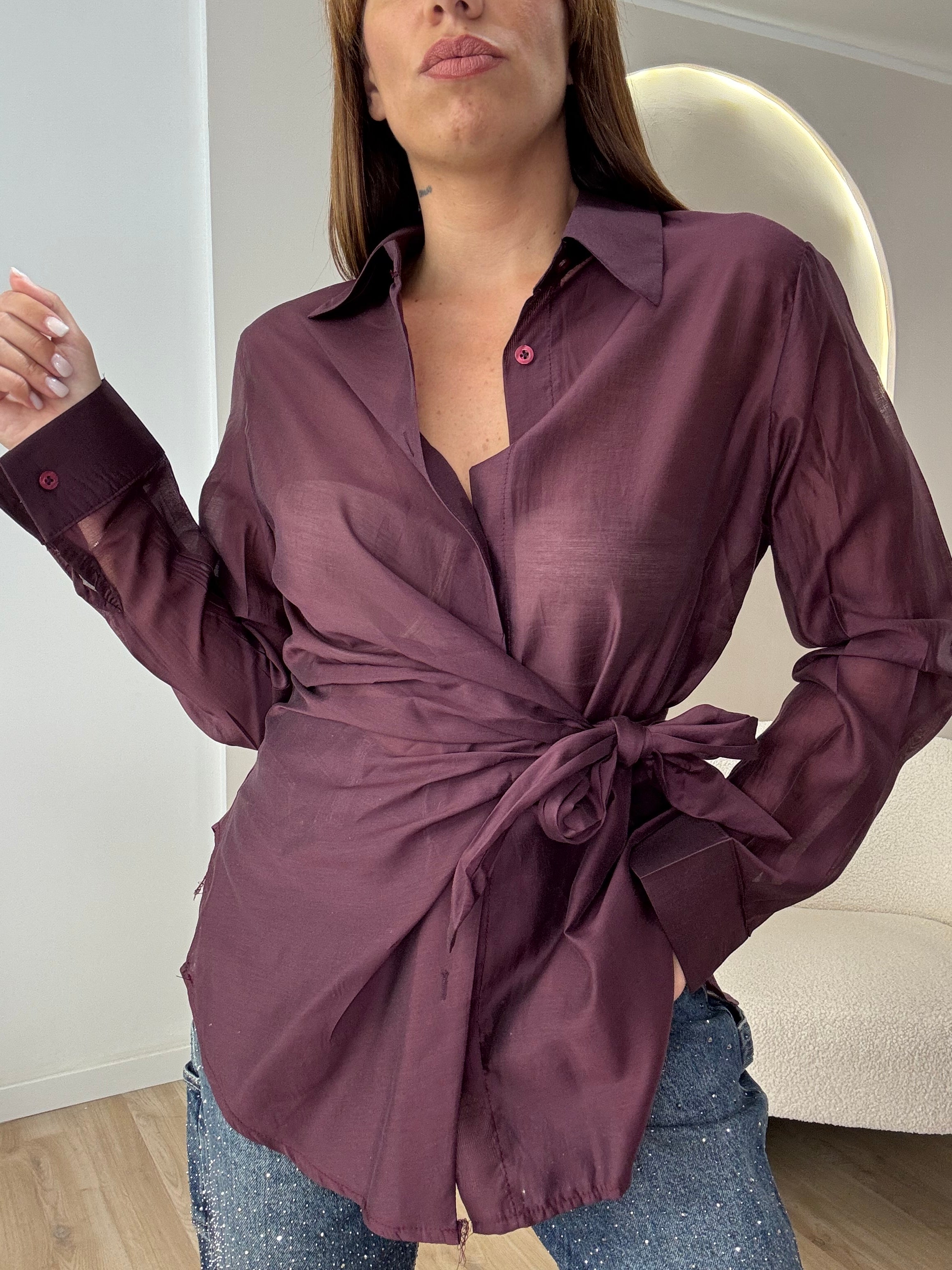 Camicia con nodo