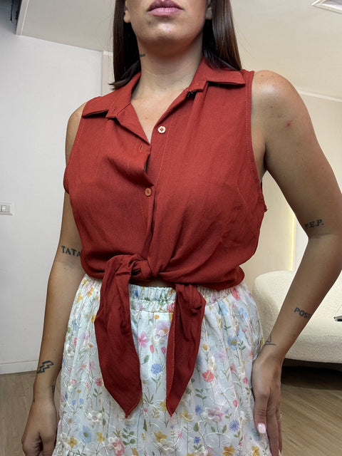 Camicia giromanica con nodo PROMO