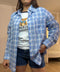 Camicia quadri cotone