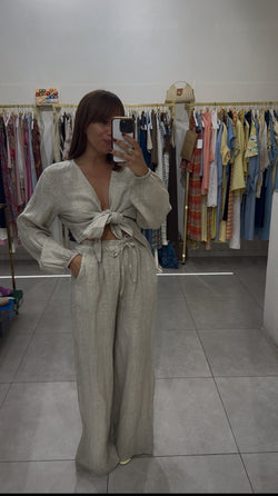 Pantalone lino