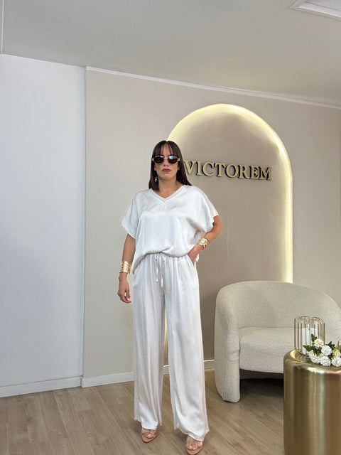 Pantalaccio in satin Angel