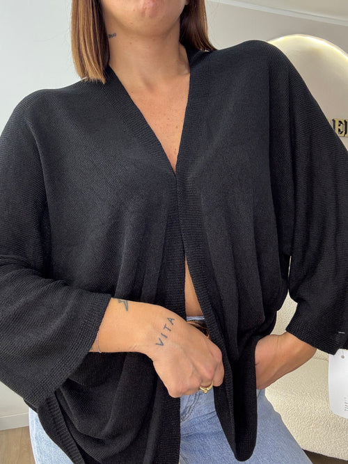 Cardigan basic leggero