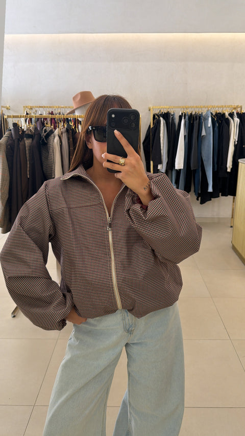 Jacket quadretti