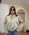 Jacket modello Zara in camoscio