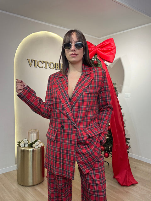 Tailleur tartan - Victorem