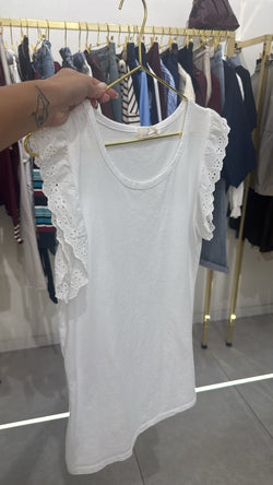 T-shirt manica San gallo