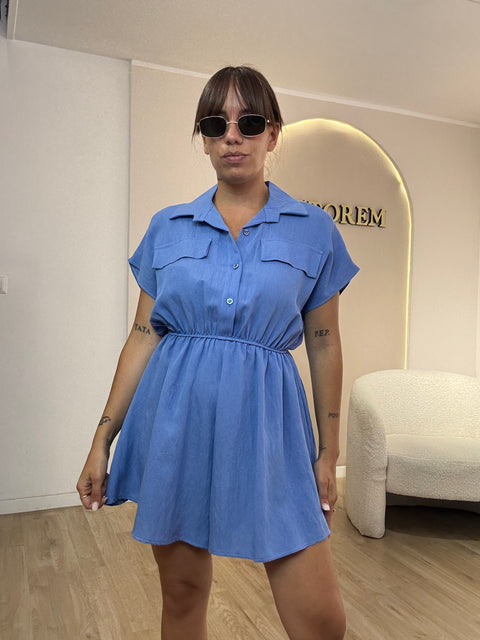 Tutina intera con bottoncini