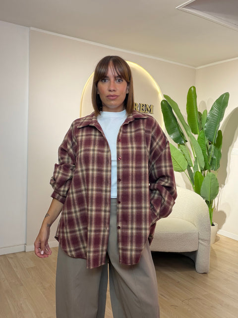 Camicia flanella quadri