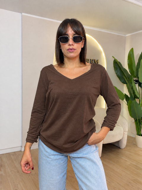 Maglia 100 % cotone morbida