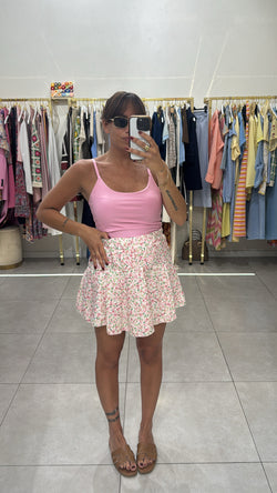 Panta gonna fiorellini low cost