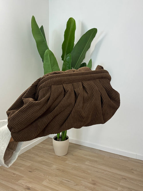 Mega Pochette in velluto