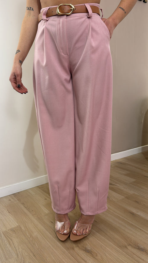 Pantalone classico con cinta