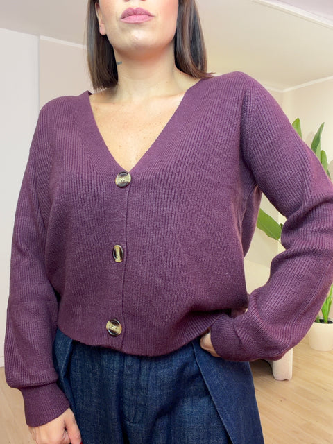 Cardigan Luise tre bottoni