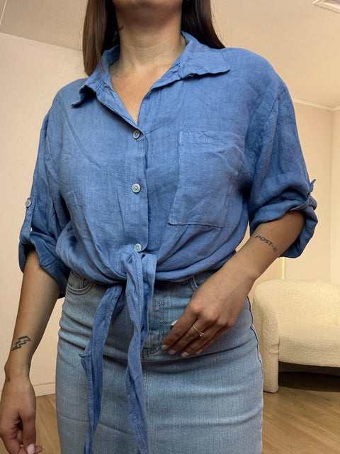 Camicia Annalisa 100 % lino