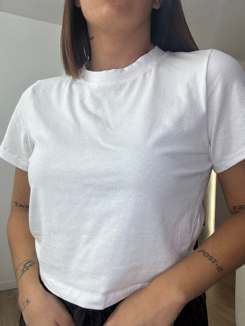 T-shirt crop