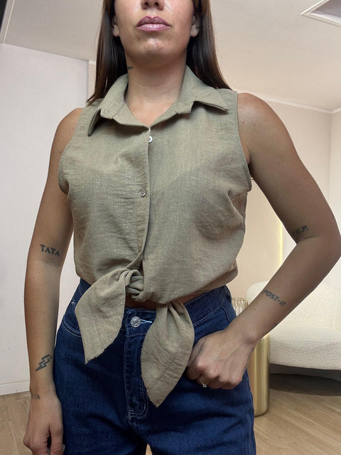 Camicia giromanica con nodo PROMO