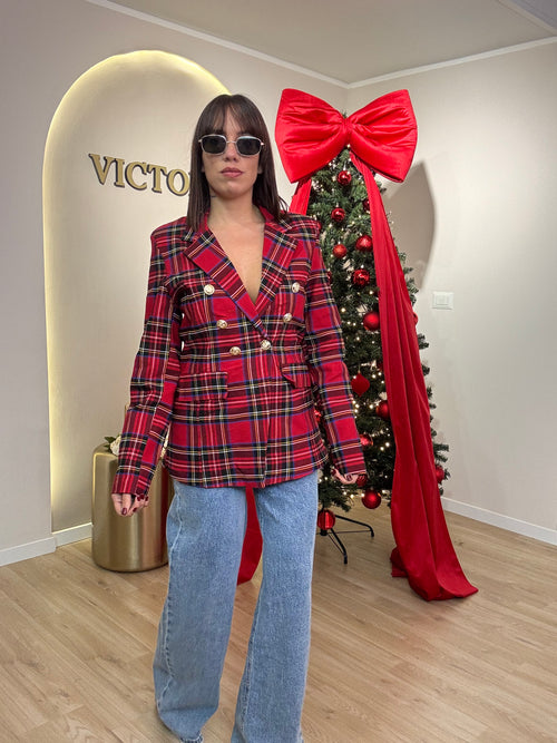 Giacca doppio petto tar tan