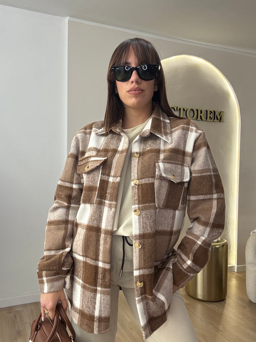 Camicia quadri pesante