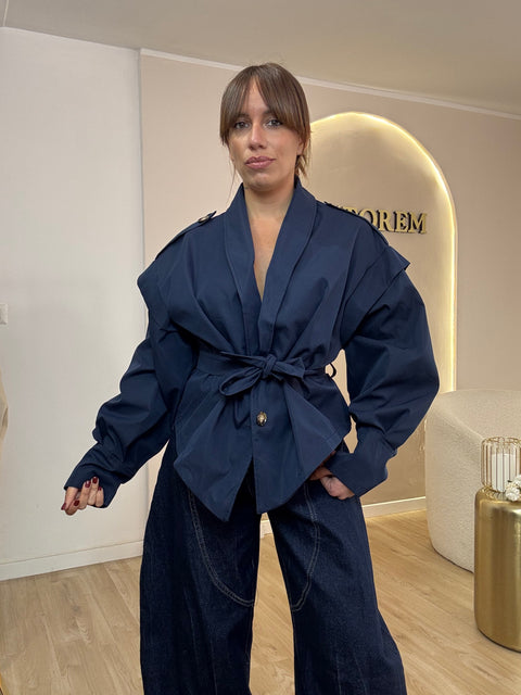 Trench con cinta  “ Helene”
