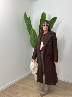 Cappotto lungo 6 bottoni