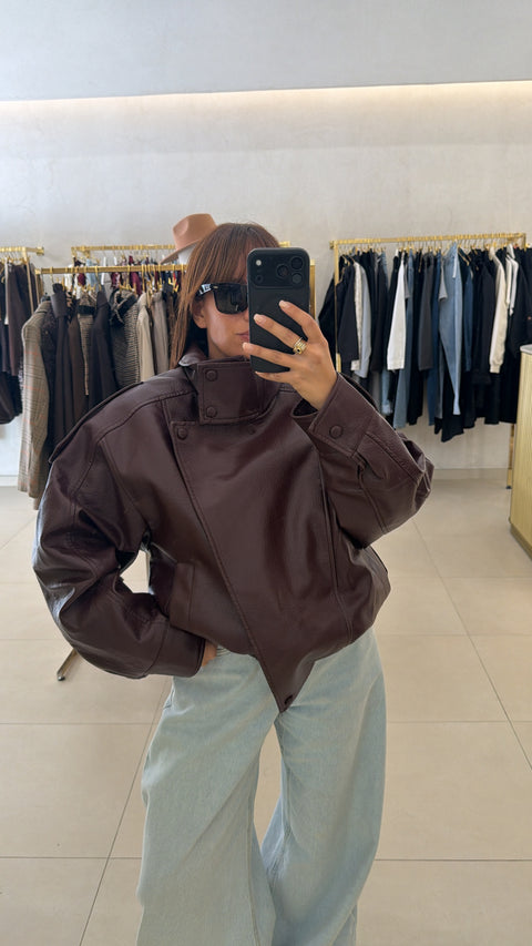 Giubbino ecopelle Mod Zara