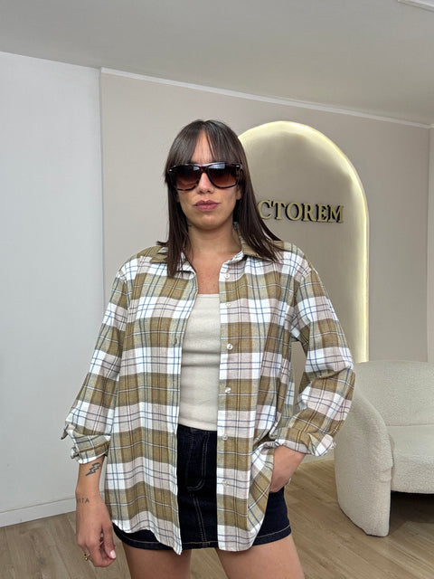 Camicia a quadri cotone