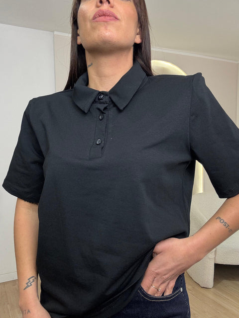 Maglia polo mezza manica