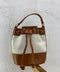 Borsa secchiello cuoio