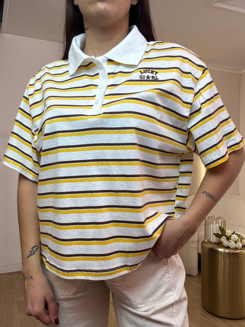 Maglia polo mezza manica
