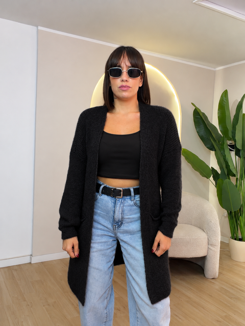 Cardigan lungo