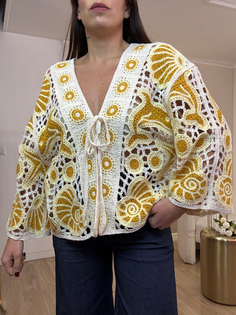 Cardigan crochet