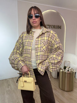 Camicia a quadri flanella