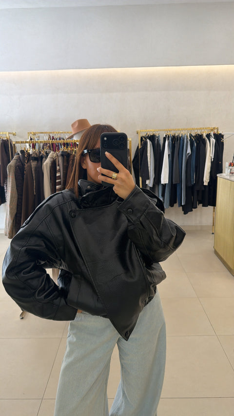 Giubbino ecopelle Mod Zara