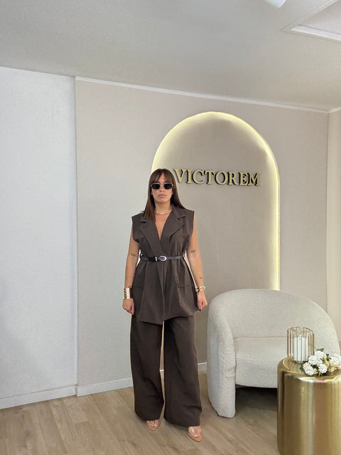 Coordinato con cinta