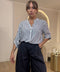 Camicia collo coreano