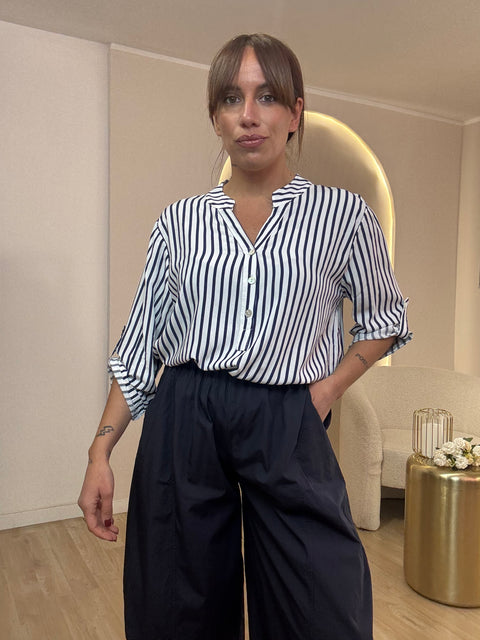 Camicia collo coreano