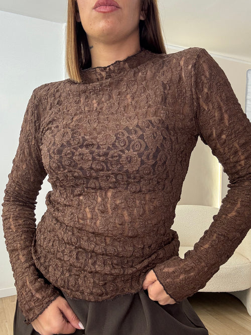 Maglia in pizzo