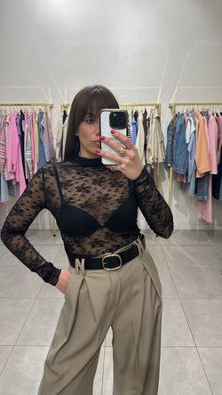 Maglia in pizzo