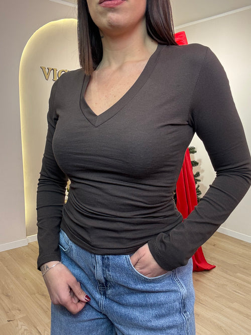Maglia secondo skin scollo a V