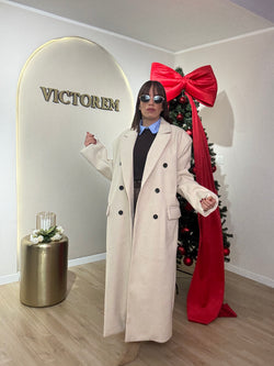 Cappotto sei bottoni over