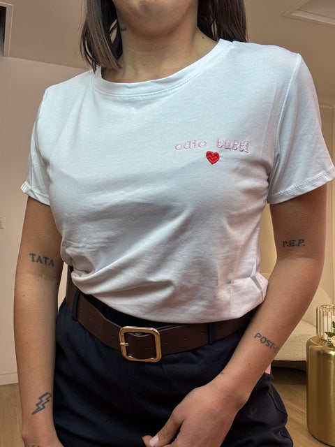 T-shirt "odio tutti"