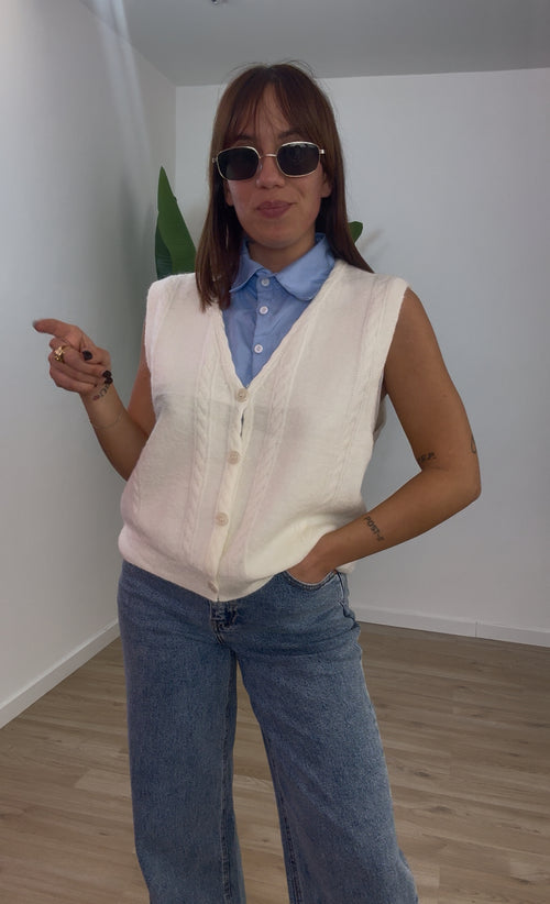 Gilet in lana pesante