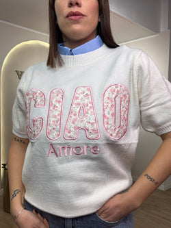 Maglia "ciao amore"
