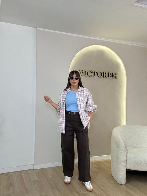 Pantalone in cotone Alessia