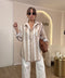 Camicia rigata con taschino morbida