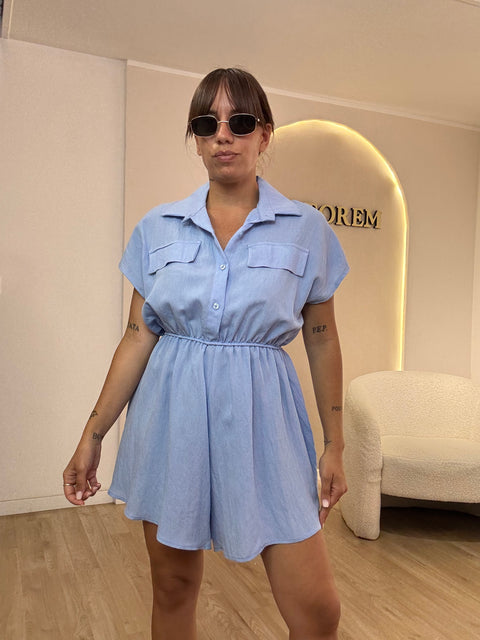Tutina intera con bottoncini