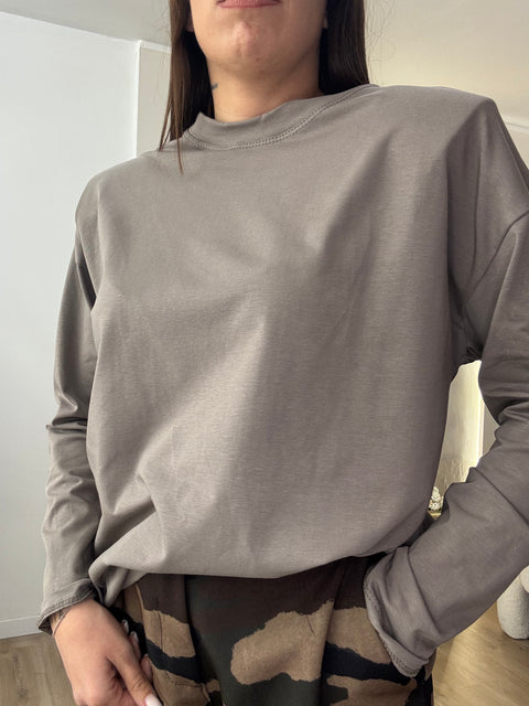 T - shirt manica lunga spalline - Victorem
