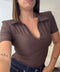 Body in lycra con colletto - Victorem